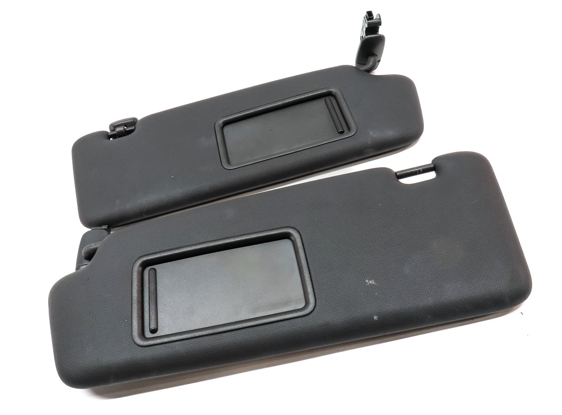 Thumbnail 3: 2015-2023 AUDI Q3 (8U) FRONT LEFT & RIGHT SUNVISOR SUN VISOR SET-2 (Black)