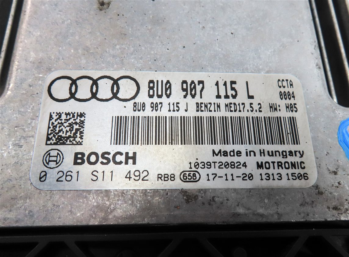 Thumbnail 17: 18 AUDI Q3 8U 2.0L TURBO CCTA SPEEDOMETER ECU IMMOBILIZER MODULE KEY SET (57k)