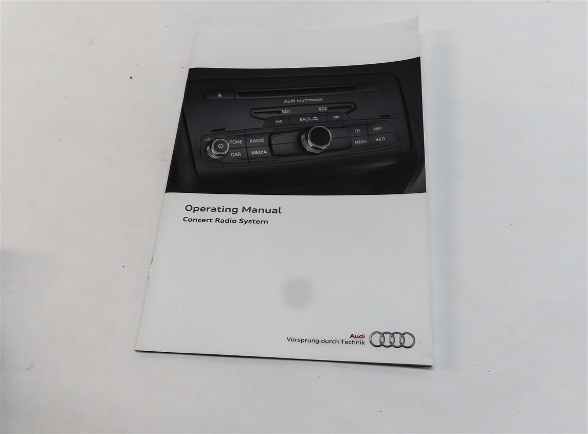 Thumbnail 5: 2018 AUDI Q3 (8U) OWNERS MANUAL BOOKLET SET 3 w/ CARRY CASE (BLACK)