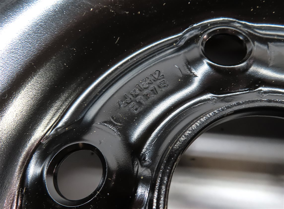 Thumbnail 7: 2015-2018 AUDI Q3 (8U) 18x4 SPARE TIRE WHEEL RIM (STEEL)