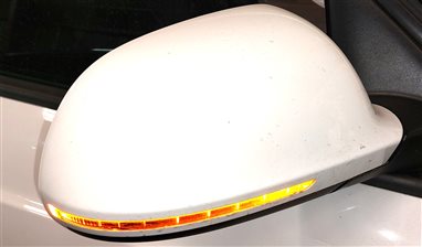 Thumbnail 2: 2015-2018 AUDI Q3 RIGHT PASSENGER HEATED DOOR MIRROR (White)