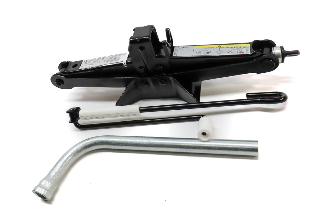 Thumbnail 2: 2015-2018 AUDI Q3 (8U) EMERGENCY SPARE TIRE SCISSOR JACK CAR LIFT & LUG WRENCH