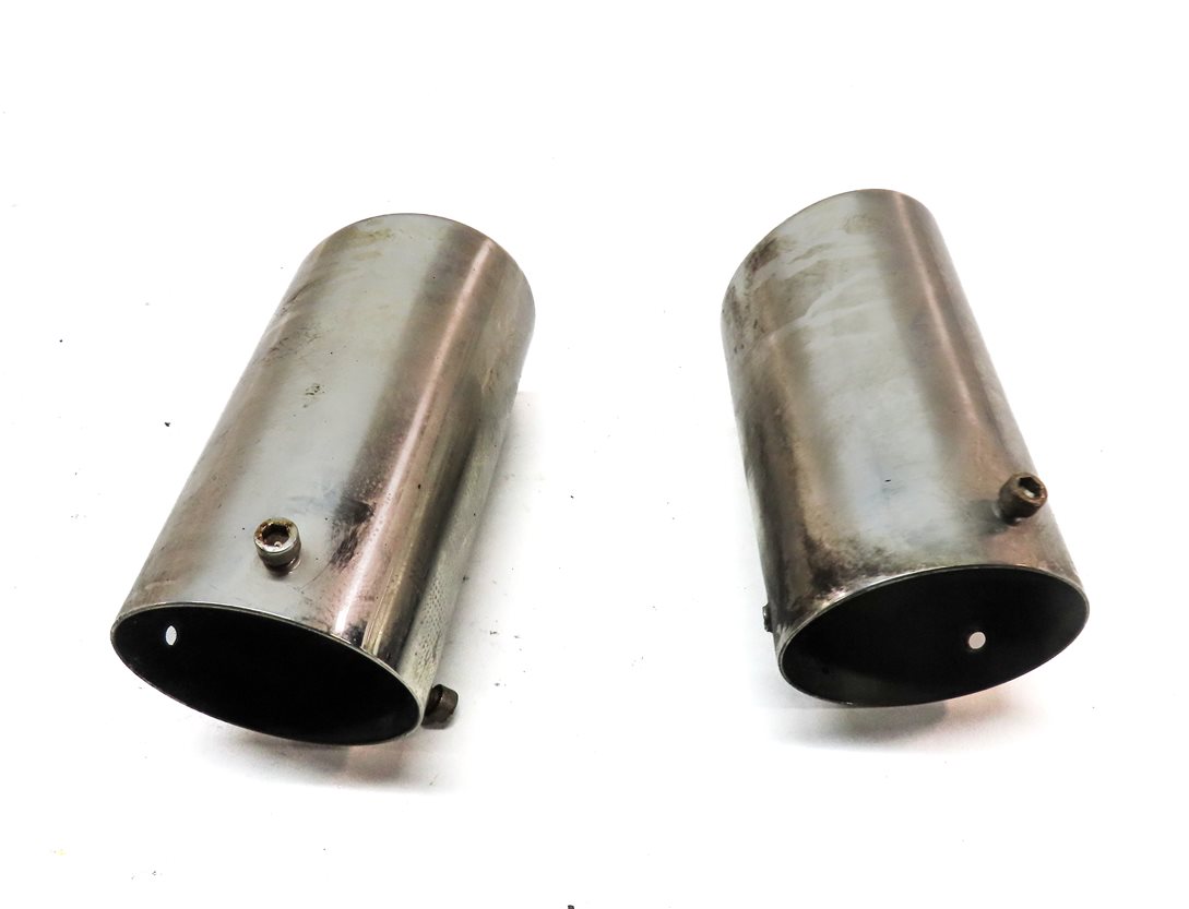 Thumbnail 4: 2011-2013 BMW X3 (F25) 3.0L N55 TURBO LEFT & RIGHT MUFFLER EXHAUST TIP SET 2