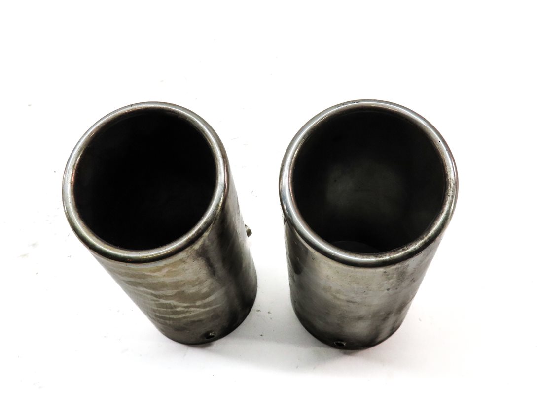 Thumbnail 6: 2011-2013 BMW X3 (F25) 3.0L N55 TURBO LEFT & RIGHT MUFFLER EXHAUST TIP SET 2