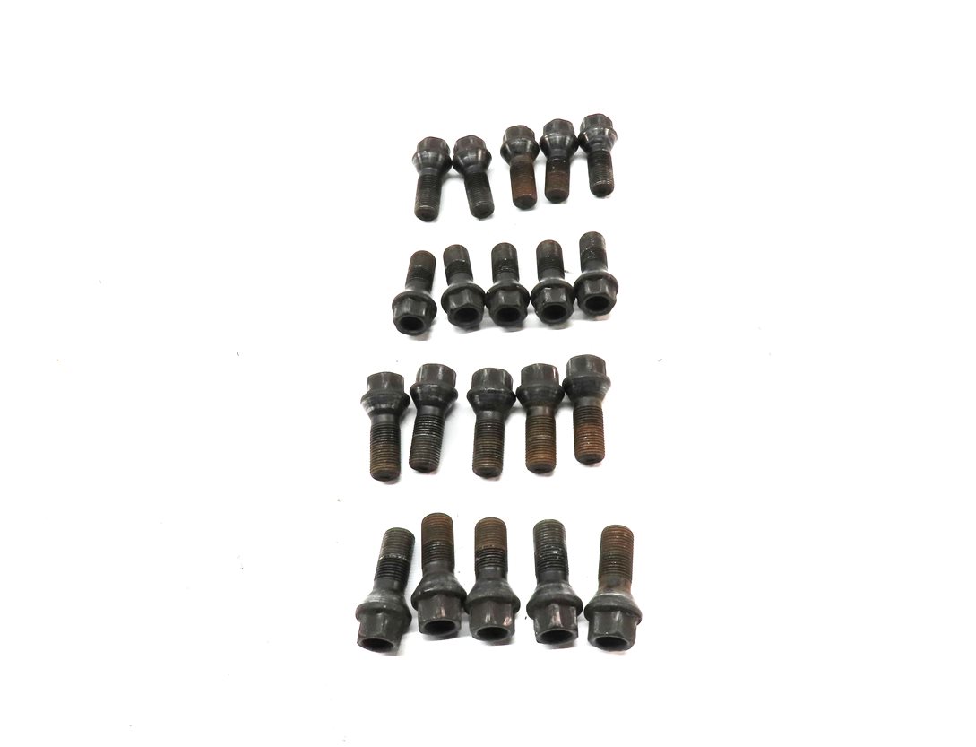 Thumbnail 2: 2011 BMW X3 (F25) FRONT REAR LEFT RIGHT WHEEL RIM LUG NUT BOLT SET/20