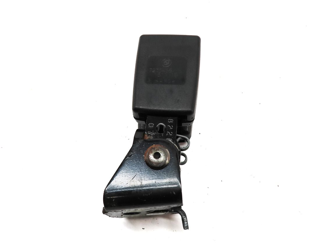 Thumbnail 6: 11 BMW X3 (F25) REAR LEFT CENTER RIGHT SEAT SEATBELT BUCKLE RECEIVER SET (BLACK)