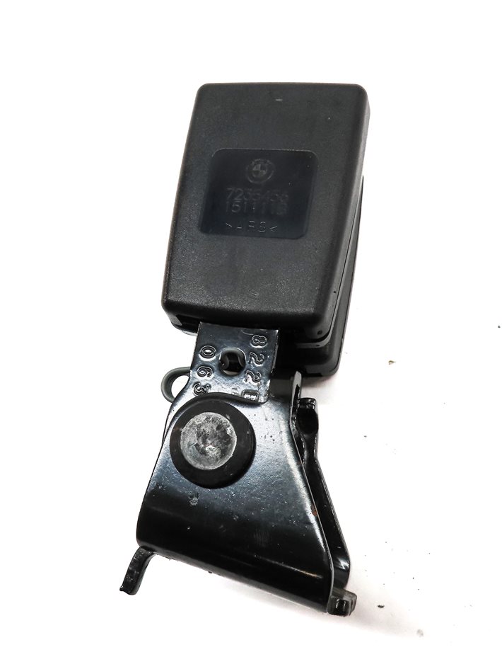 Thumbnail 7: 11 BMW X3 (F25) REAR LEFT CENTER RIGHT SEAT SEATBELT BUCKLE RECEIVER SET (BLACK)