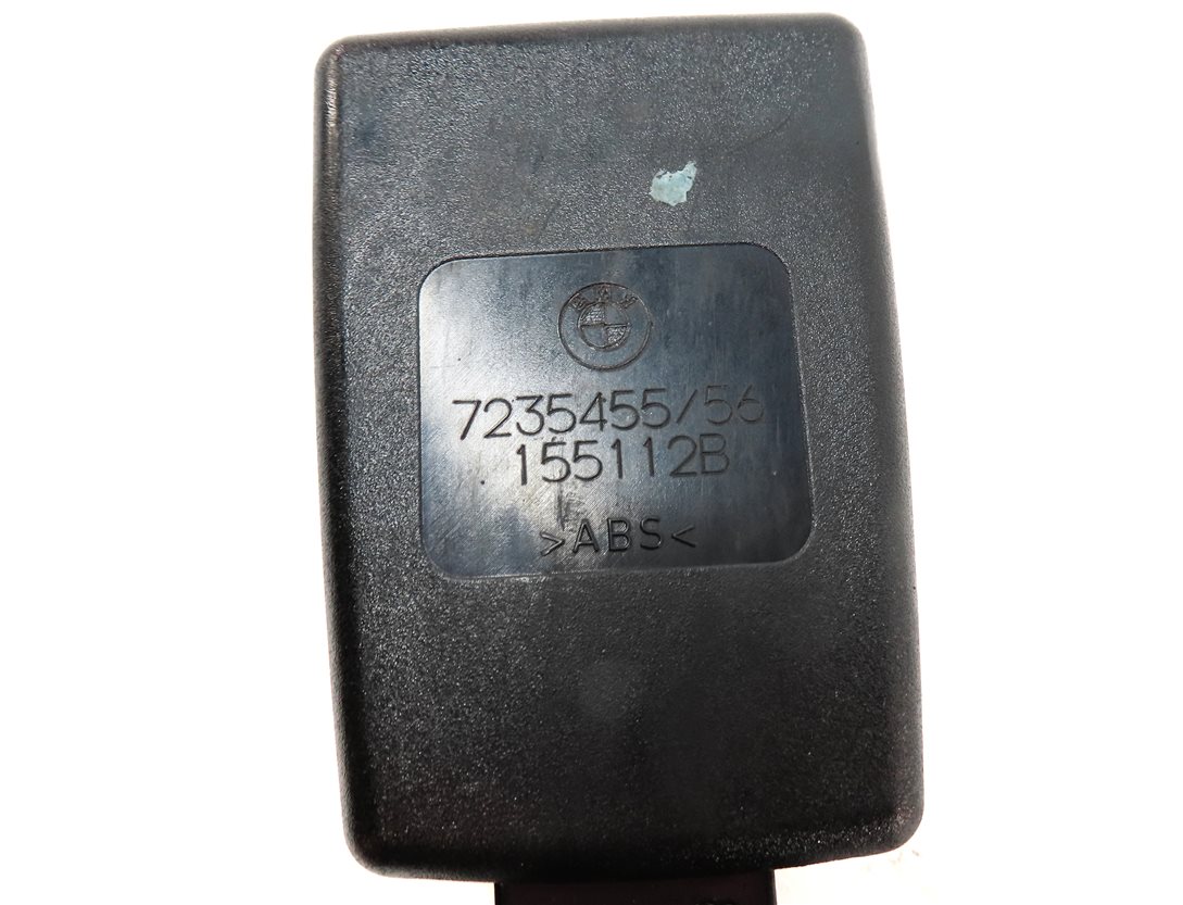 Thumbnail 8: 11 BMW X3 (F25) REAR LEFT CENTER RIGHT SEAT SEATBELT BUCKLE RECEIVER SET (BLACK)
