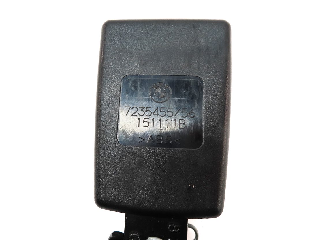 Thumbnail 9: 11 BMW X3 (F25) REAR LEFT CENTER RIGHT SEAT SEATBELT BUCKLE RECEIVER SET (BLACK)