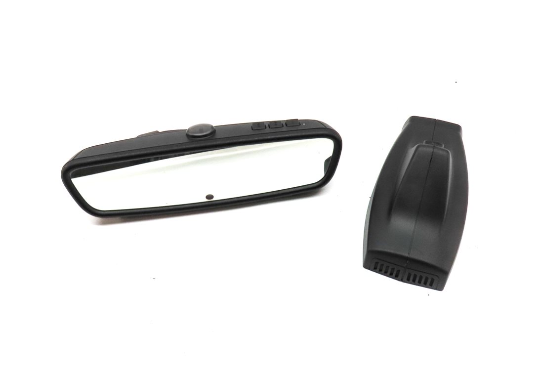 Thumbnail 2: 10-12 BMW 640i 650i 740i 760i M5 M6 X3 AUTODIM HOMELINK REAR VIEW MIRROR (Black)