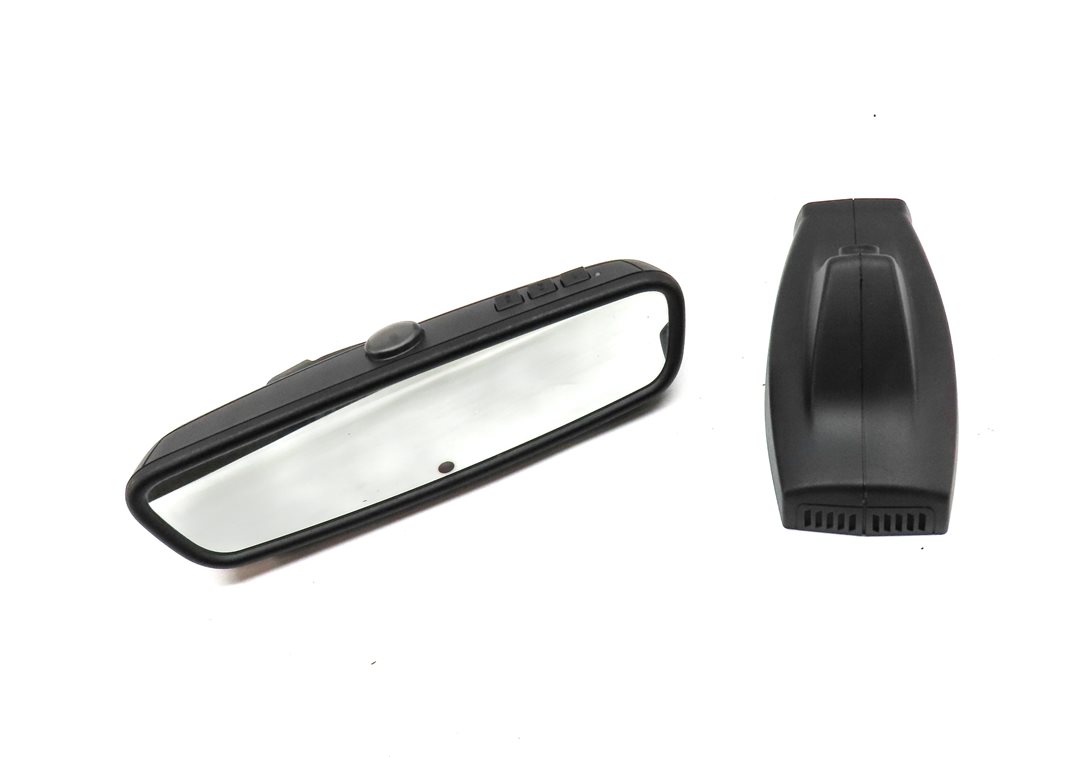Thumbnail 3: 10-12 BMW 640i 650i 740i 760i M5 M6 X3 AUTODIM HOMELINK REAR VIEW MIRROR (Black)