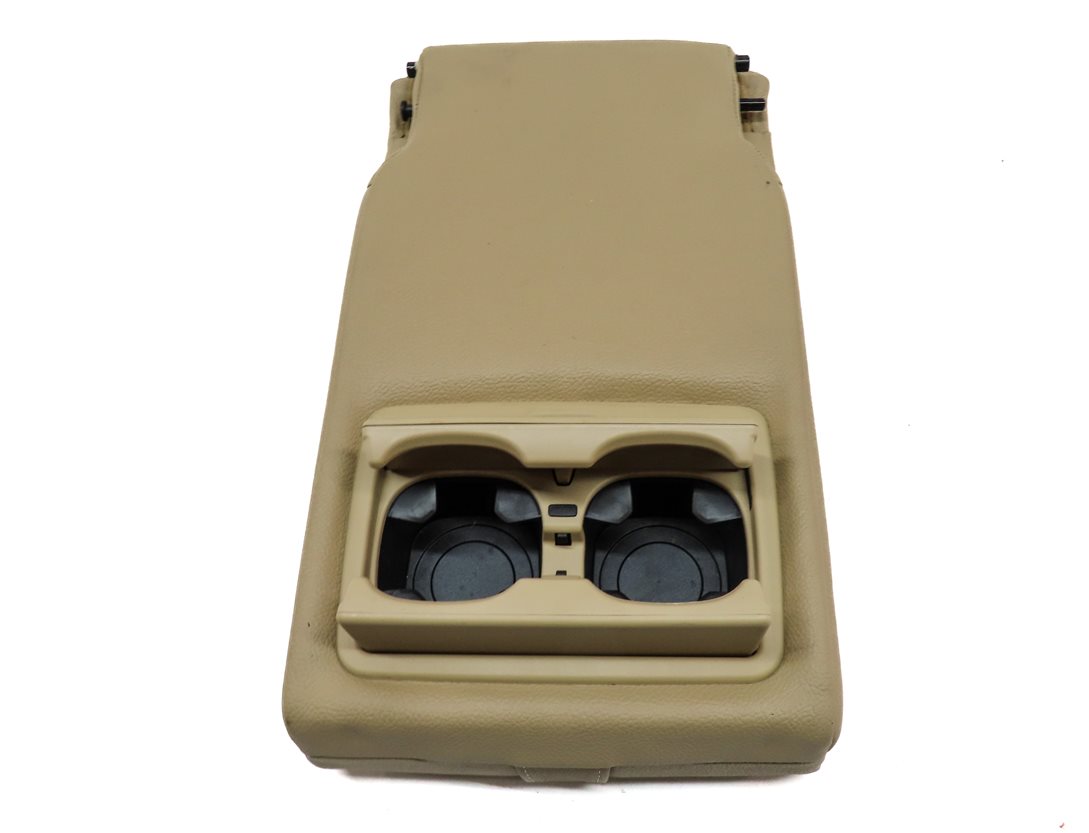 Thumbnail 8: 2011-2017 BMW X3 (F25) REAR SEAT CENTER CONSOLE CUP HOLDER ARMREST (Beige)