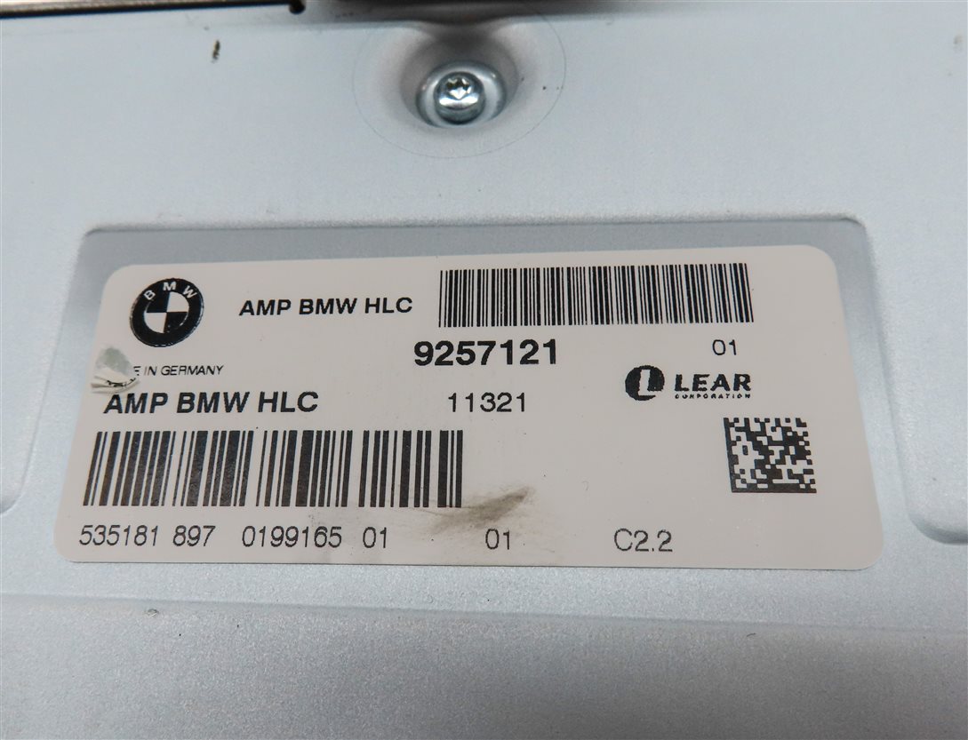 Thumbnail 5: 2011-2014 BMW X3 (F25) RADIO STEREO HiFi AUDIO AMP AMPLIFIER (LEAR)