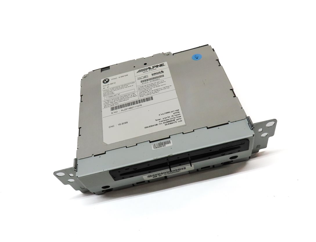 Thumbnail 3: 2011 BMW X3 (F25) FRONT AM/FM RADIO AUDIO STEREO CD PLAYER RECEIVER MODULE