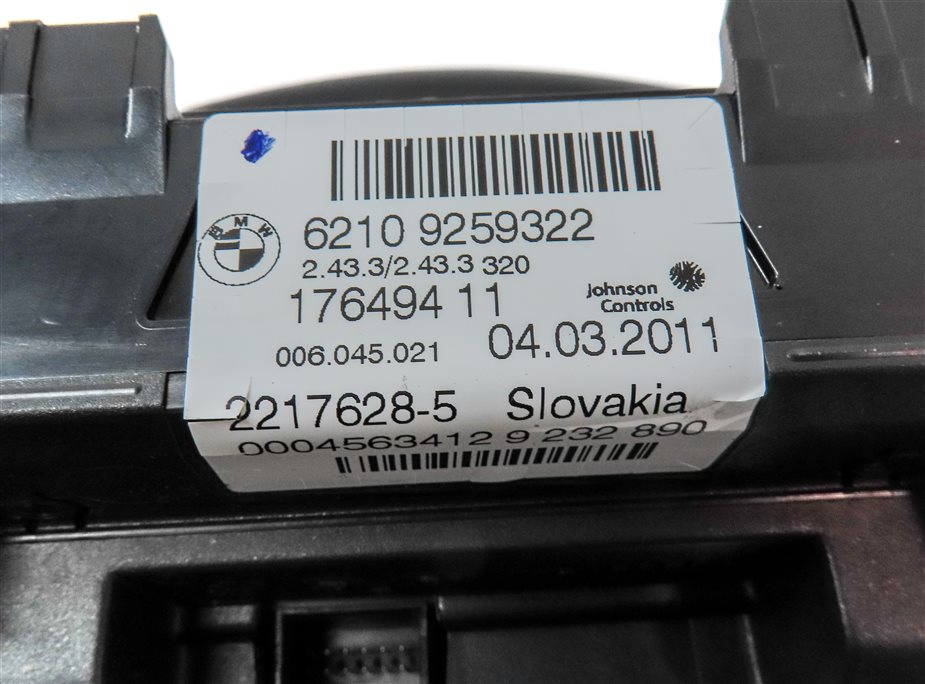 Thumbnail 7: 2011-2014 BMW X3 (F25) SPEEDOMETER INSTRUMENT GAUGE CLUSTER w/o HUD MPH (96k)