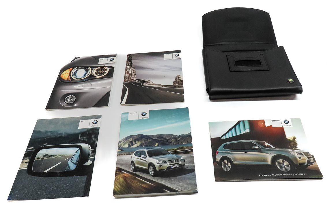 Thumbnail 2: 2011 BMW X3 (F25) 3.0L (N52) OWNER'S USER MANUAL BOOKLET SET/6 w/ CASE
