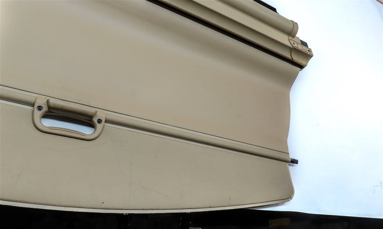 Thumbnail 7: 2011-2017 BMW X3 (F25) REAR TRUNK HATCH LUGGAGE CARGO COVER w/ NETTING (BEIGE)