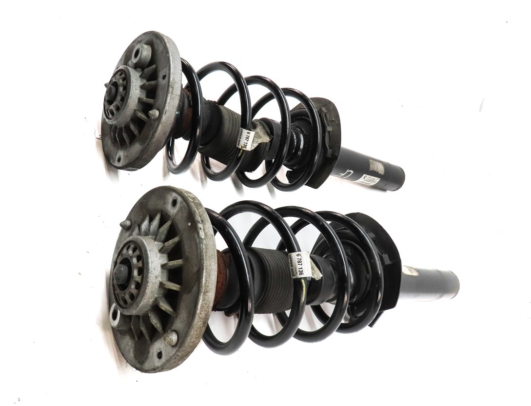 Thumbnail 6: 11-18 BMW X3 X4 F25 F26 FRONT LEFT & RIGHT STANDARD SUSPENSION SHOCK STRUT SET 2