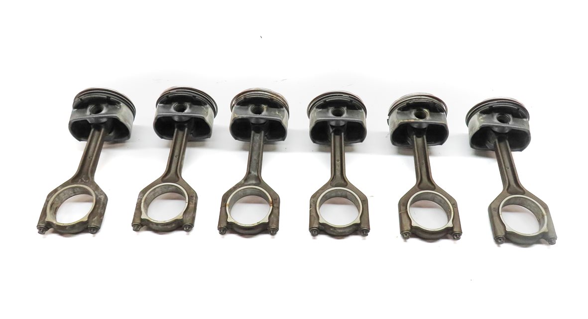 Thumbnail 5: 07-13 BMW 1 3 5 X3 X5 Z4 (E60 E70 E85 E89 E90 F10) 3.0L N52 ENGINE PISTON SET-6
