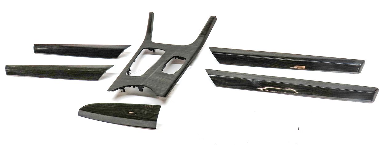 Thumbnail 1: 2011 BMW X3 (F25) INTERIOR DOOR DASH CENTER CONSOLE TRIM SET/ 6 (Fineline Wave)