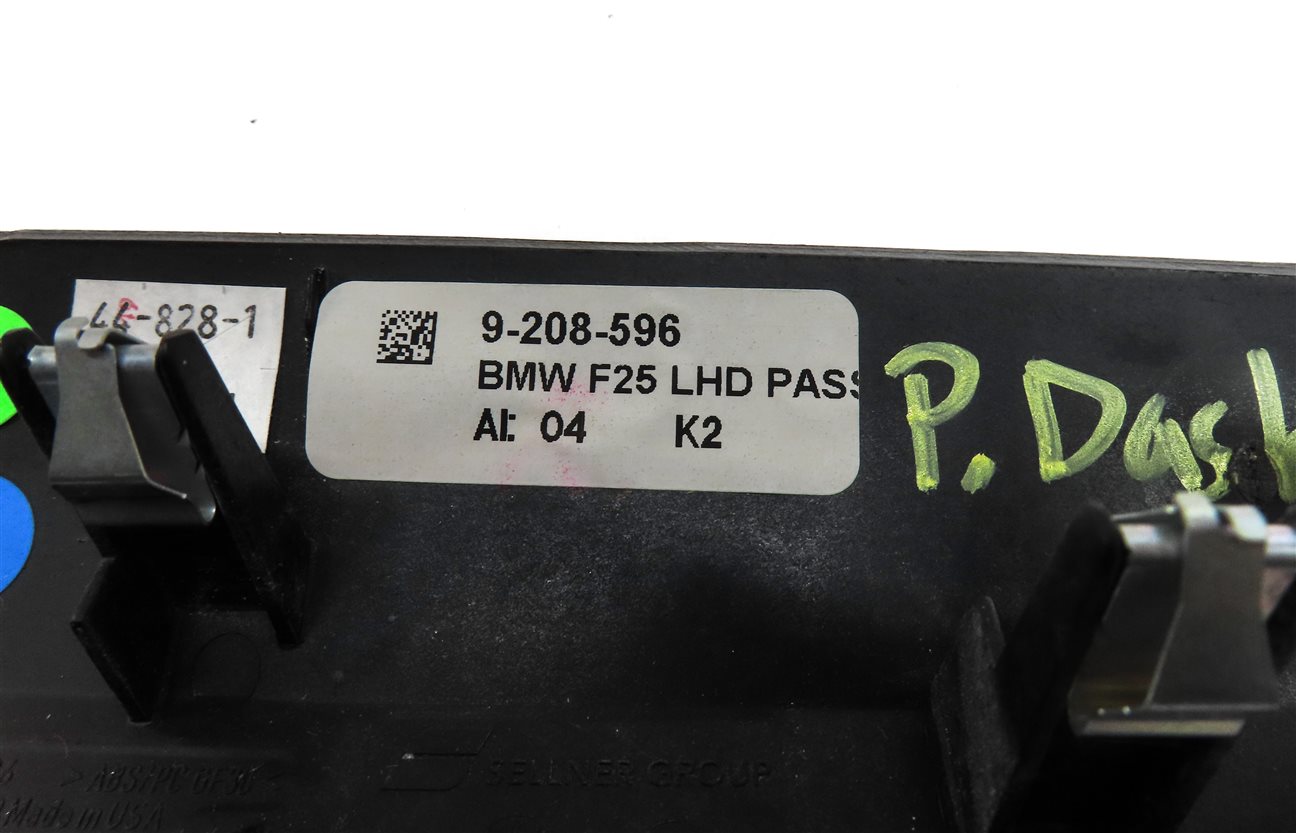 Thumbnail 19: 2011 BMW X3 (F25) INTERIOR DOOR DASH CENTER CONSOLE TRIM SET/ 6 (Fineline Wave)