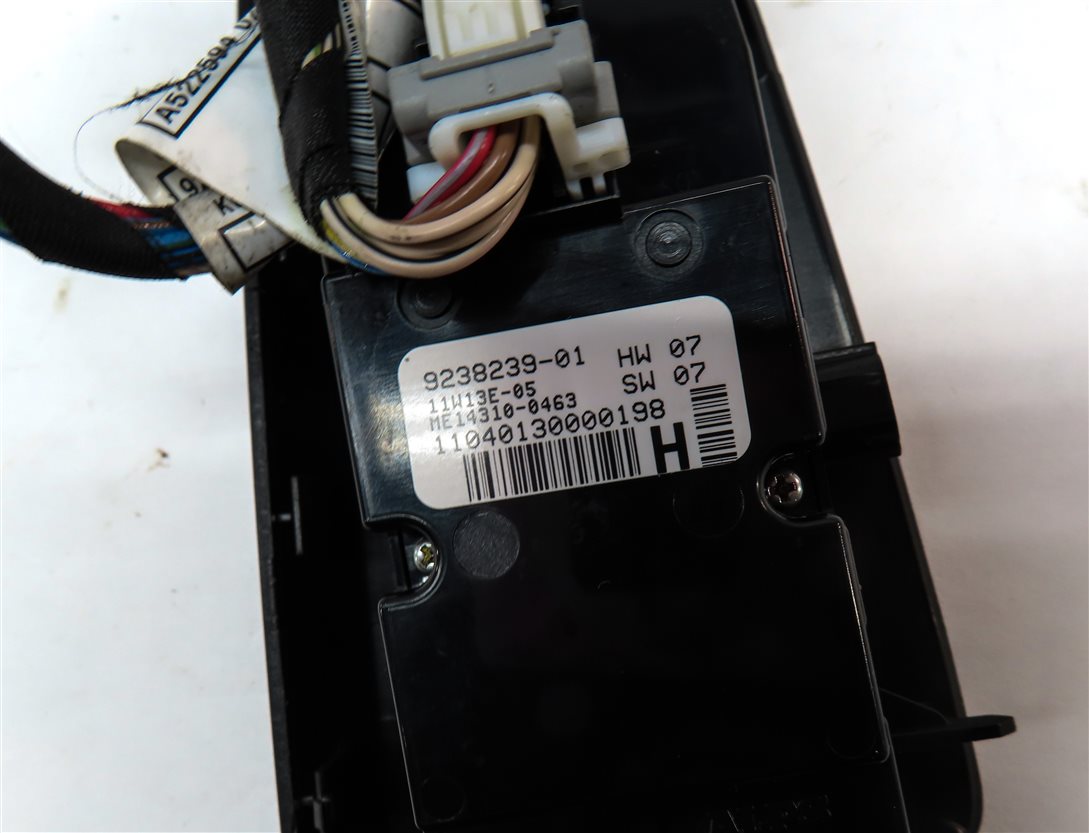 Thumbnail 6: 2011 BMW X3 (F25) FRONT LEFT DRIVER MASTER POWER WINDOW SWITCH w/PFOLD TRIM