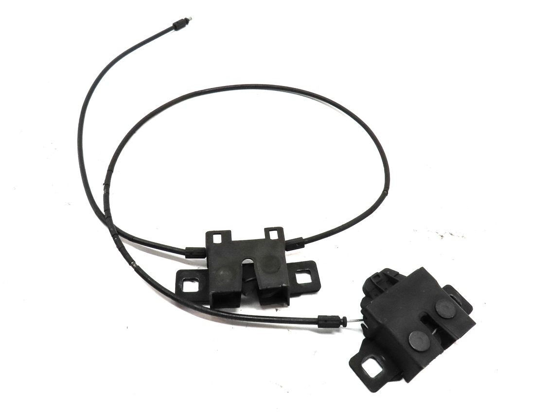 2008 LAND ROVER LR3 (L319) FRONT HOOD LEFT & RIGHT LOCK LATCH SET 2 w/ CABLE