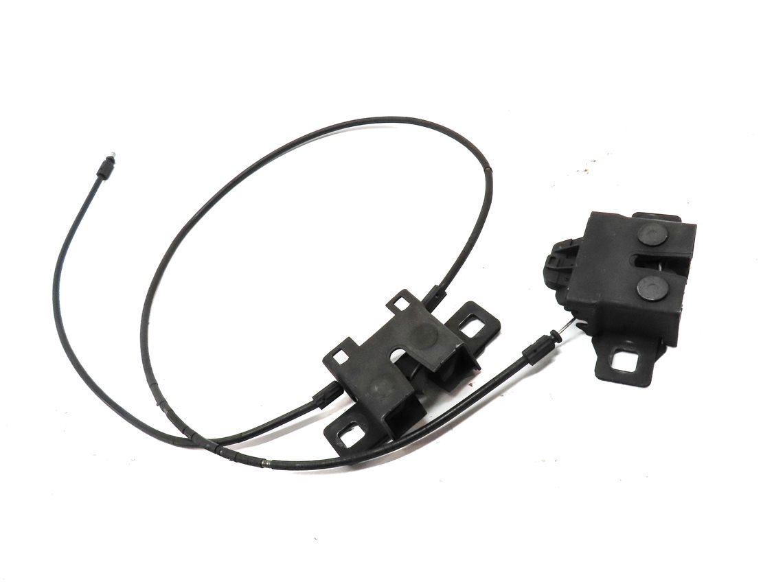 Thumbnail 3: 2008 LAND ROVER LR3 (L319) FRONT HOOD LEFT & RIGHT LOCK LATCH SET 2 w/ CABLE