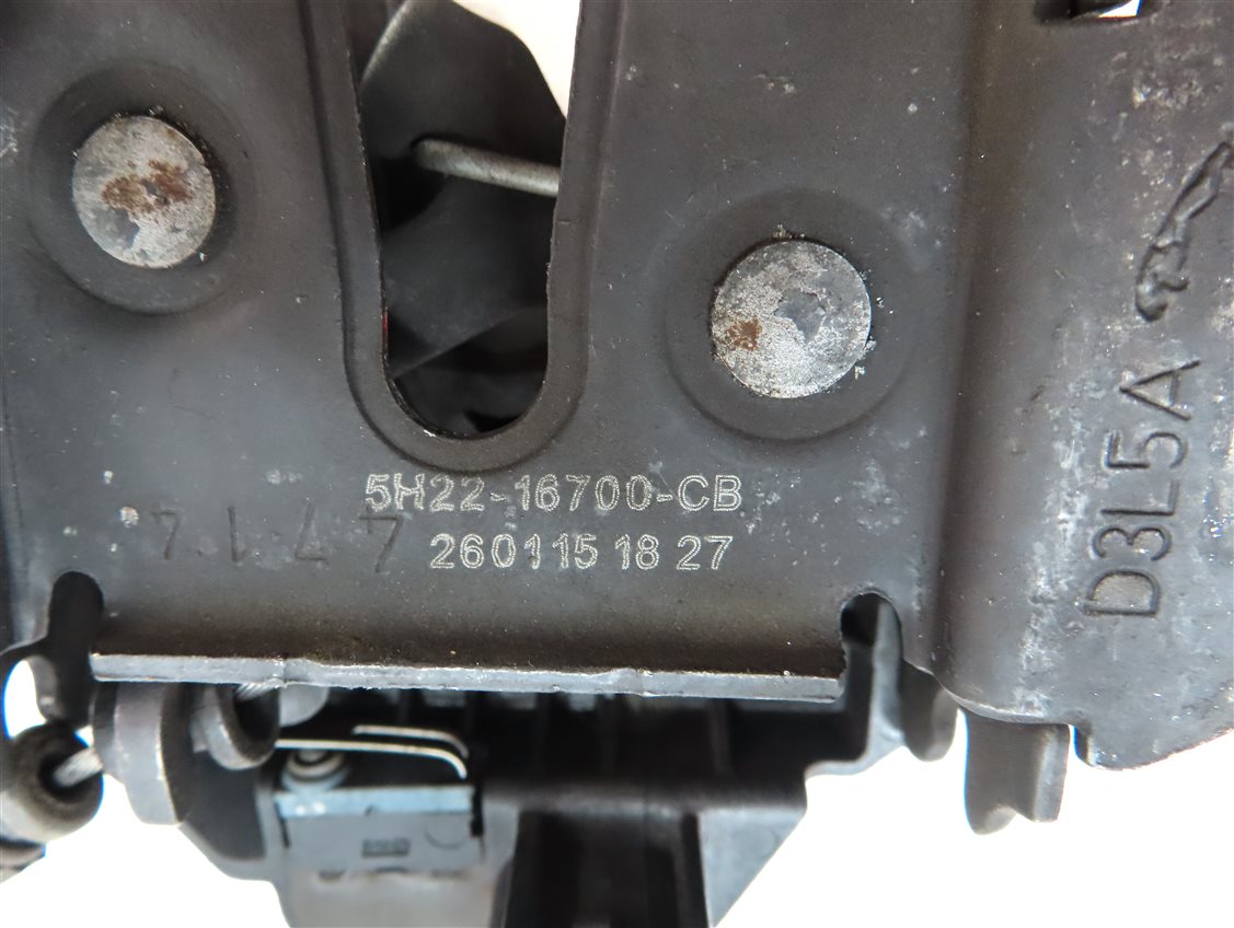 Thumbnail 9: 2008 LAND ROVER LR3 (L319) FRONT HOOD LEFT & RIGHT LOCK LATCH SET 2 w/ CABLE