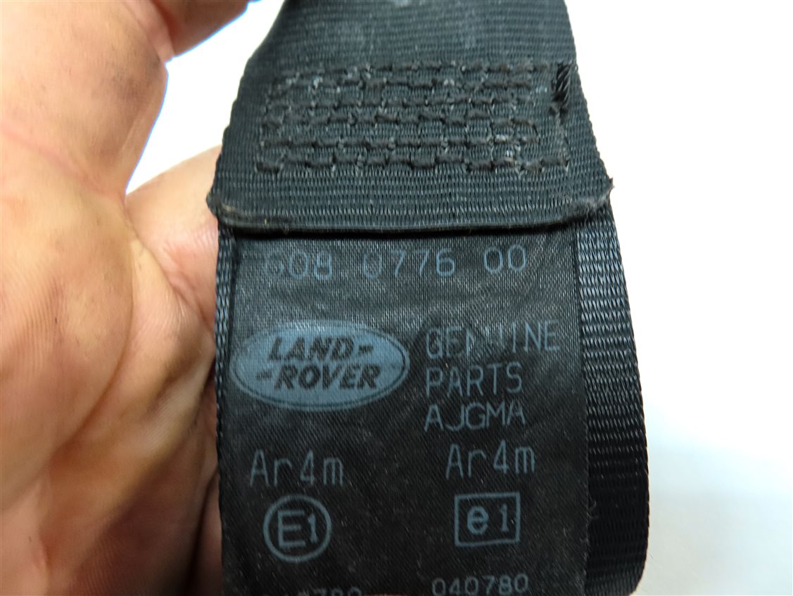 Thumbnail 7: 2008 LAND ROVER LR3 REAR 2ND ROW LEFT RIGHT & CENTER SEATBELT RETRACTOR (BLACK)