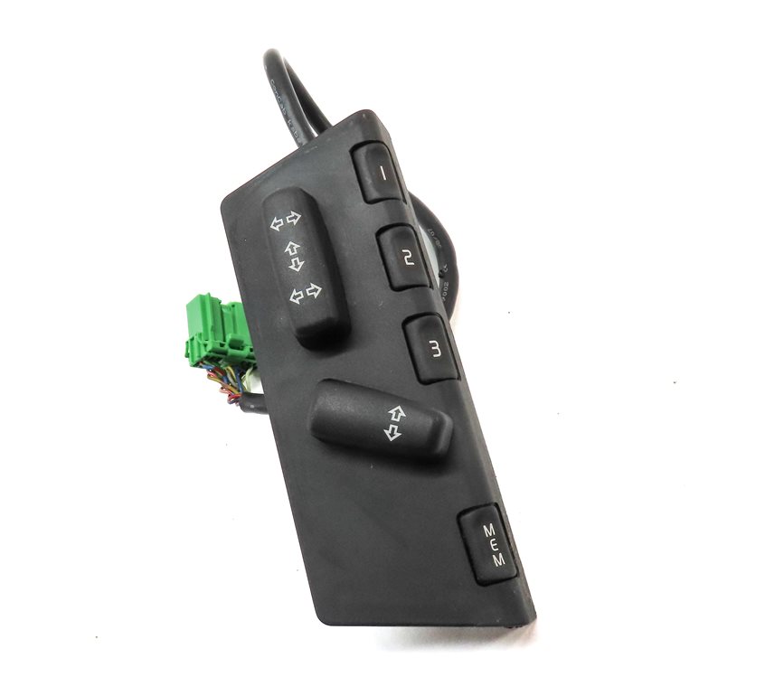 Thumbnail 3: 2008 LAND ROVER LR3 (L319) FRONT LEFT DRIVER SEAT ADJUST ADJUSTMENT SWITCH BLACK