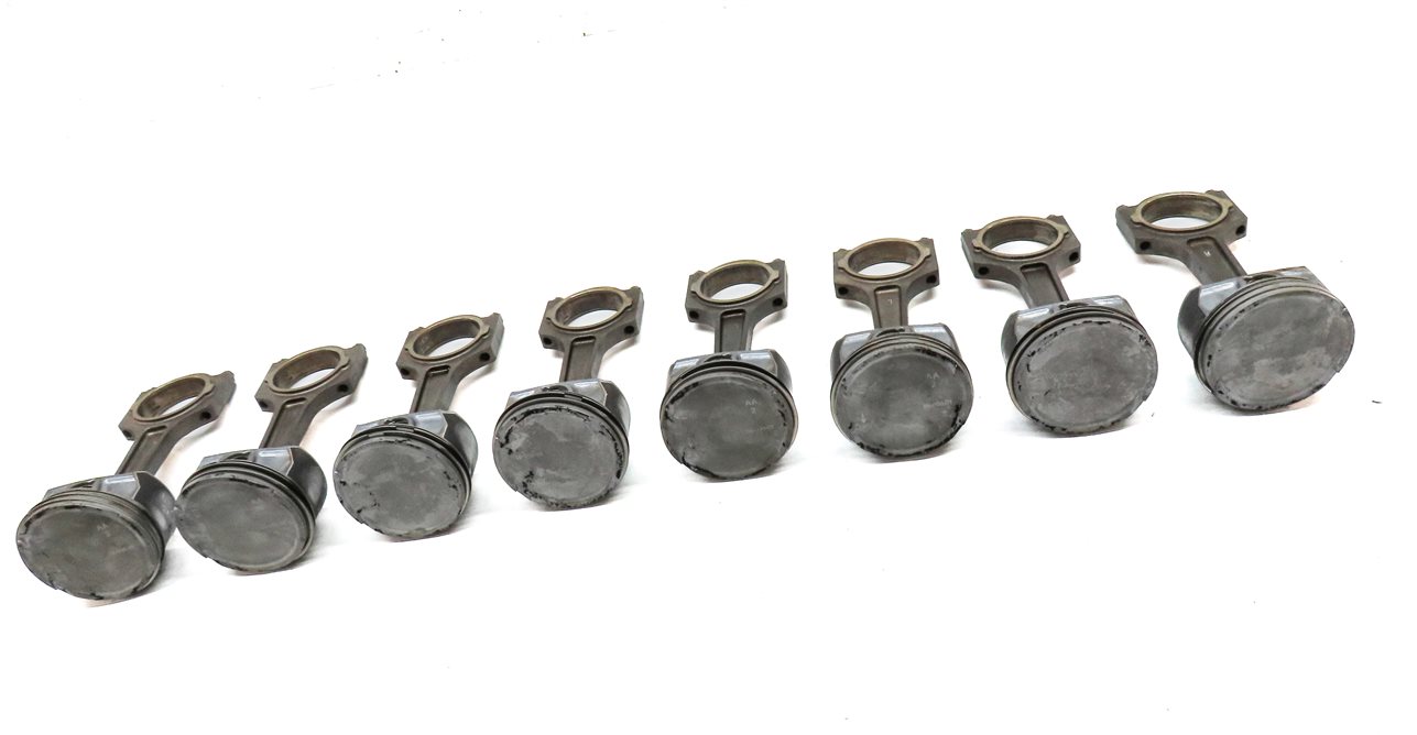 Thumbnail 4: 05-09 LR3 - RANGE ROVER / SPORT (L322 L320) 4.4L V8 ENGINE PISTON w/ ROD SET 8