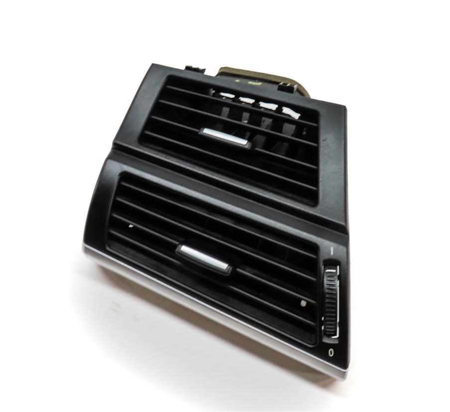 2010 BMW X5 (E70) FRONT LEFT DRIVER DASH HVAC A/C HEATER AIR VENT (BLACK)