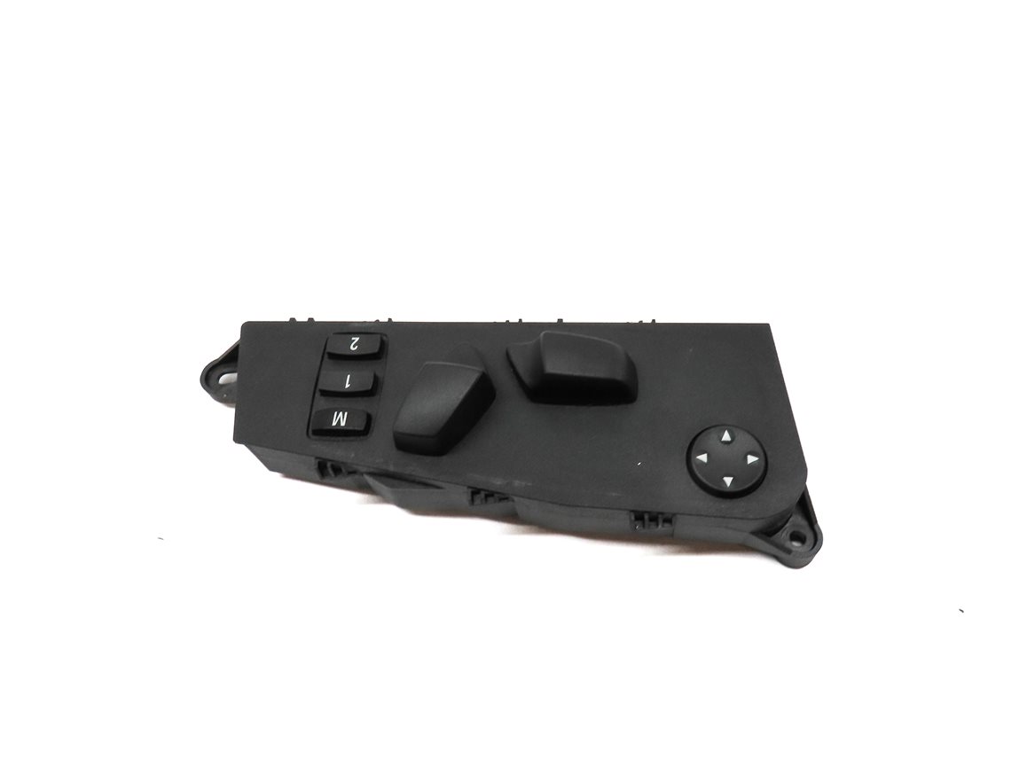 Thumbnail 4: 2010 BMW X5 (E70) FRONT LEFT DRIVER SEAT ADJUST ADJUSTMENT SWITCH (BLACK)