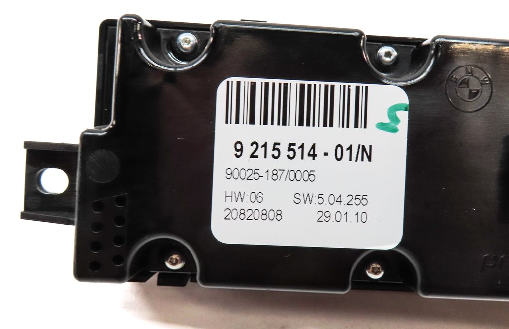 Thumbnail 7: 2007-2013 BMW X5 (E70) REAR CONSOLE HEATER A/C CLIMATE TEMPERATURE CONTROL PANEL