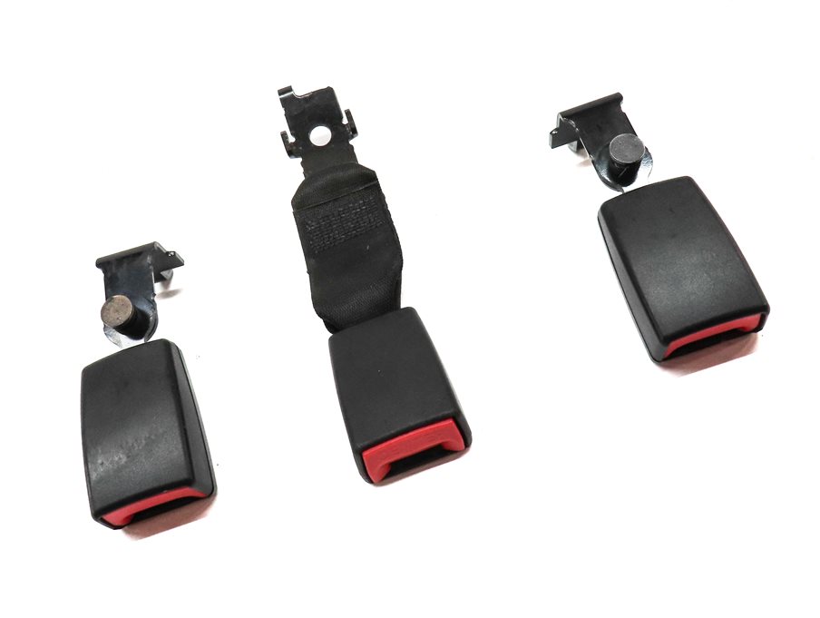 Thumbnail 3: 2010 BMW X5 (E70) 2ND ROW REAR SEAT LEFT RIGHT & CENTER SEATBELT BUCKLE RECEIVER