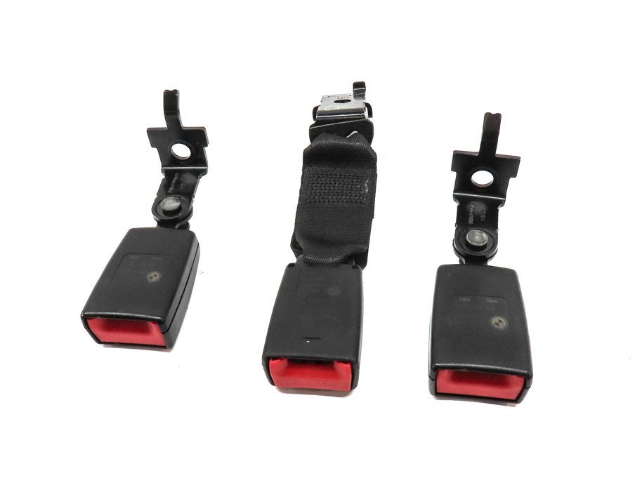Thumbnail 4: 2010 BMW X5 (E70) 2ND ROW REAR SEAT LEFT RIGHT & CENTER SEATBELT BUCKLE RECEIVER