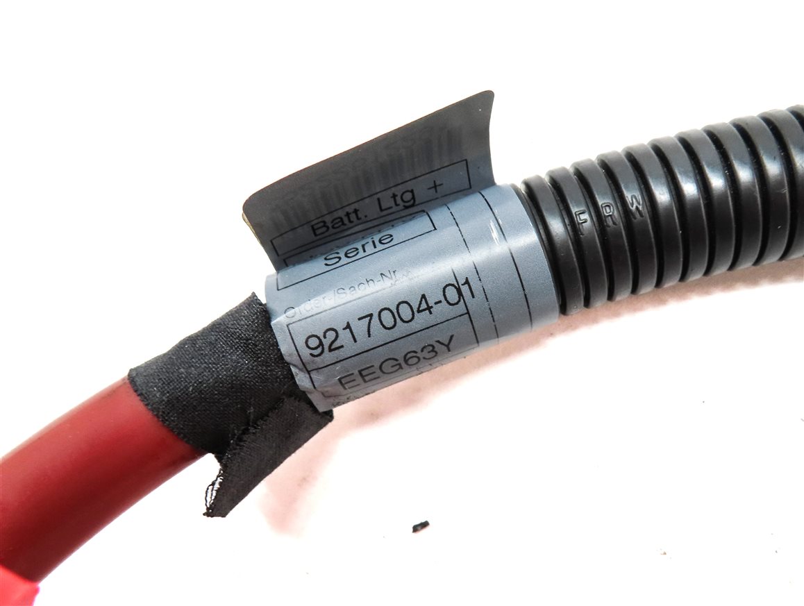 Thumbnail 5: 2010 BMW X5 (E70) POSITIVE BATTERY CABLE w/ TERMINAL PLATE