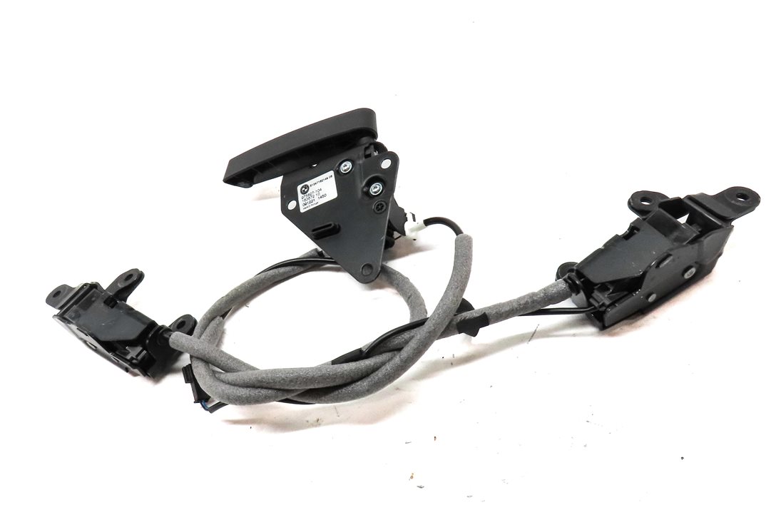 Thumbnail 3: 2010 BMW X5 (E70) REAR TAILGATE TRUNK LOCK LATCH SET3 w/ CABLE & RELEASE HANDLE