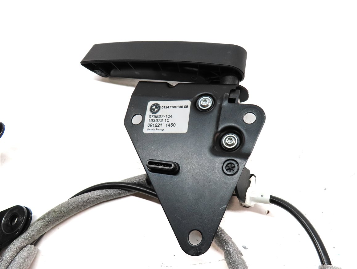 Thumbnail 9: 2010 BMW X5 (E70) REAR TAILGATE TRUNK LOCK LATCH SET3 w/ CABLE & RELEASE HANDLE