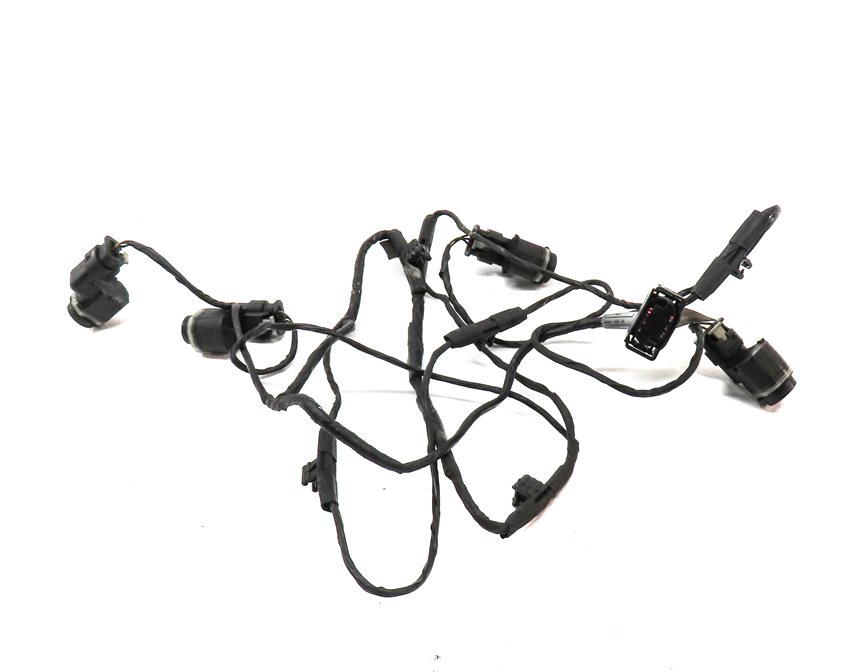 Thumbnail 2: 2010 BMW X5 (E70) REAR PARK ASSIST PDC SENSOR SET4 (BLACK) w/ WIRE HARNESS