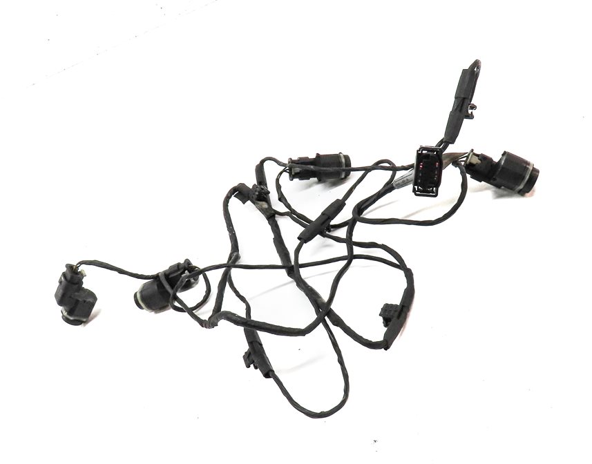 Thumbnail 3: 2010 BMW X5 (E70) REAR PARK ASSIST PDC SENSOR SET4 (BLACK) w/ WIRE HARNESS