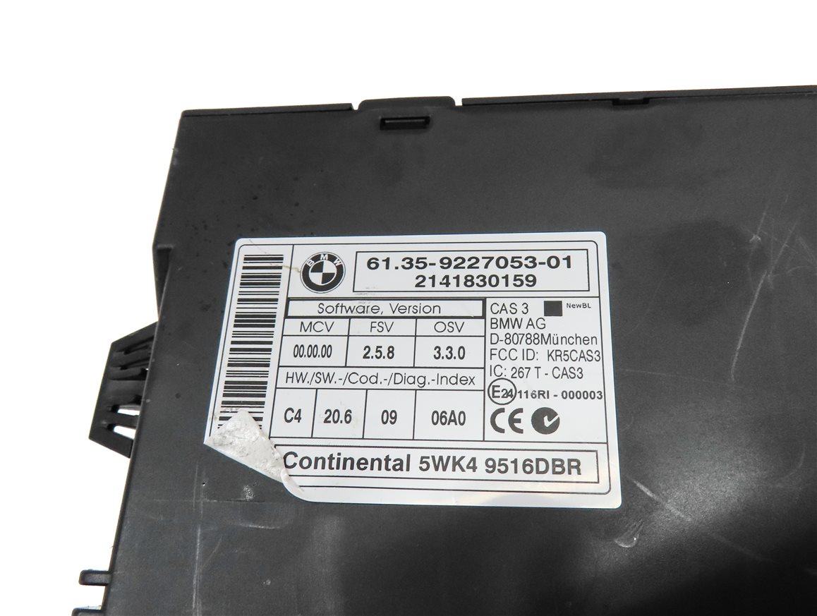 Thumbnail 7: 07-10 BMW 328i 528i X5 Z4 (E90 E60 E70 E89) 3.0L ECM DME IMMOBILIZER MODULE SET