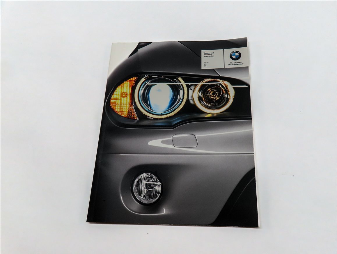 Thumbnail 6: 2010 BMW X5 (E70) OWNERS MANUAL BOOKLET SET 7 w/ CARRYING CARRY CASE