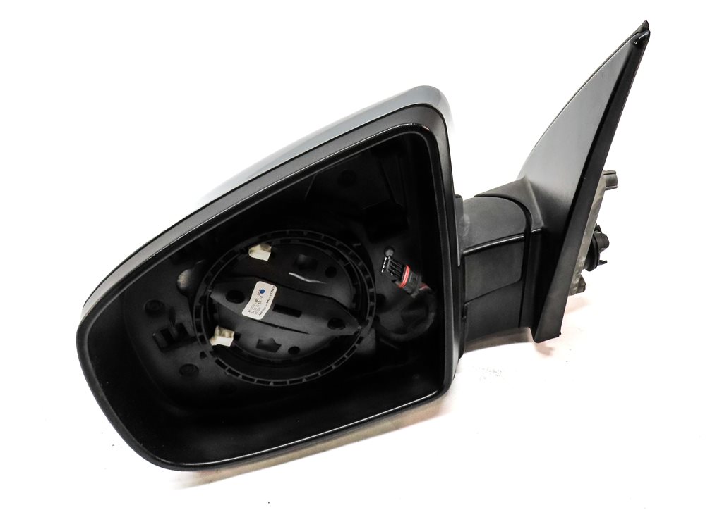 10-13 BMW X5 E70 LEFT P-FOLD MEM AUTODIM CAMERA HEAT DOOR MIRROR HOUSING (GREEN)