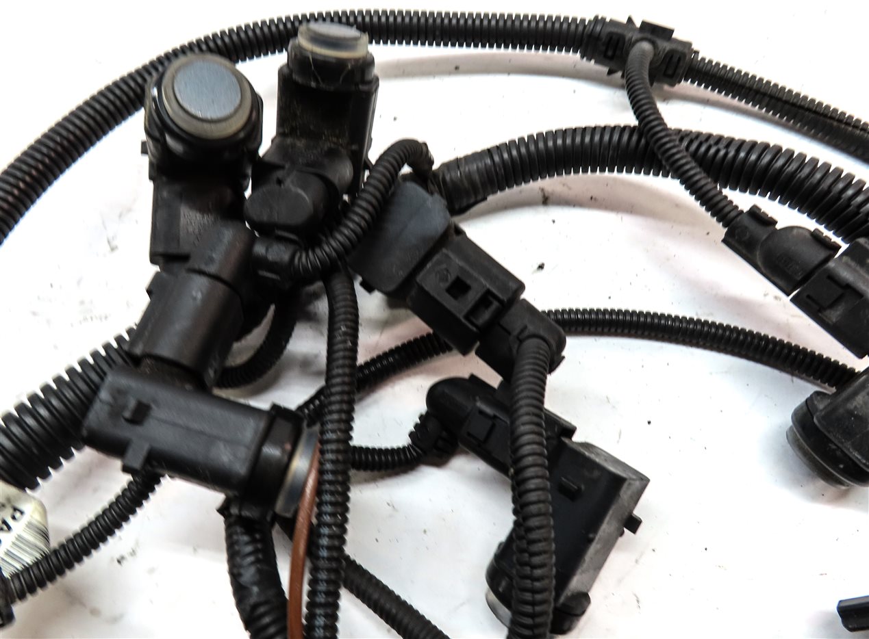 Thumbnail 4: 2006 PORSCHE CAYENNE (955) FRONT PDC PARK SENSOR SET-6 & HARNESS (Titanium)