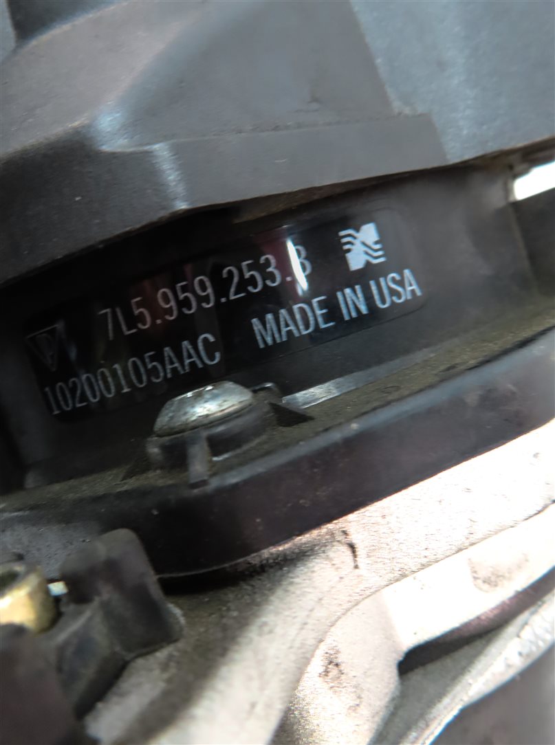Thumbnail 8: 2003-2006 PORSCHE CAYENNE (955) 4.5L M48 AIR INJECTION SMOG EMISSION PUMP SET-2