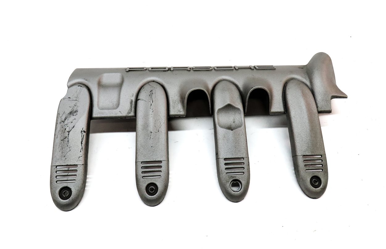 Thumbnail 10: 2003-2006 PORSCHE CAYENNE (955) 4.5L M48 VALVE COVER ENGINE COVER TRIM SET-3
