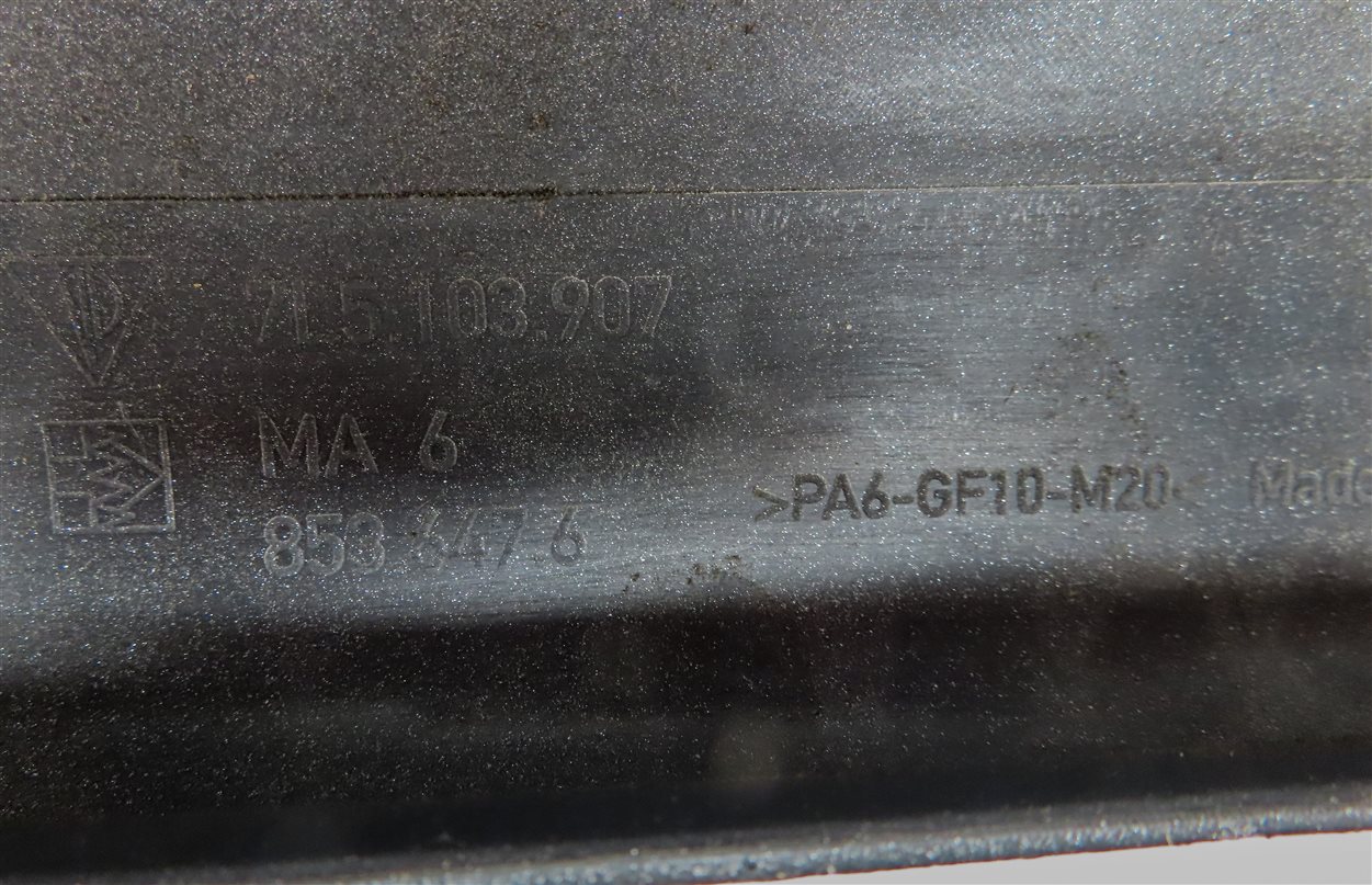 Thumbnail 13: 2003-2006 PORSCHE CAYENNE (955) 4.5L M48 VALVE COVER ENGINE COVER TRIM SET-3