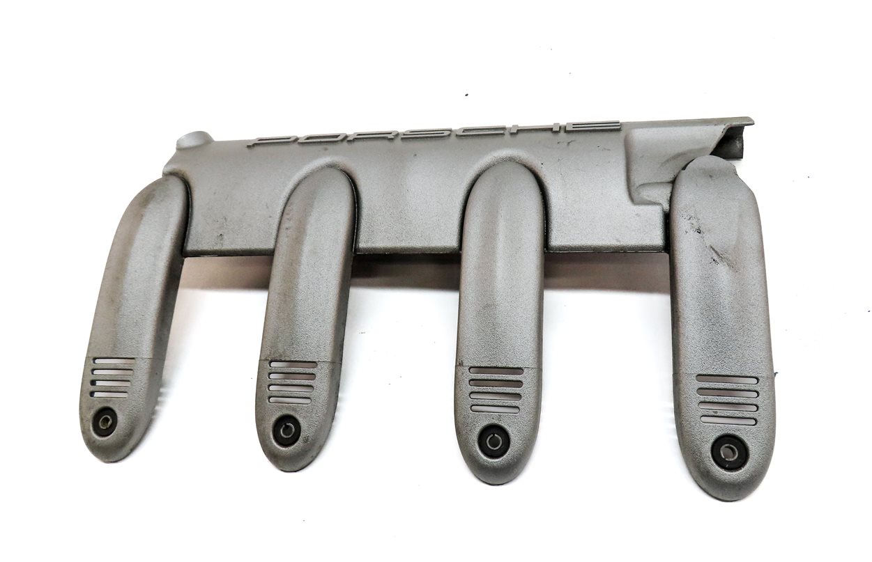 Thumbnail 4: 2003-2006 PORSCHE CAYENNE (955) 4.5L M48 VALVE COVER ENGINE COVER TRIM SET-3